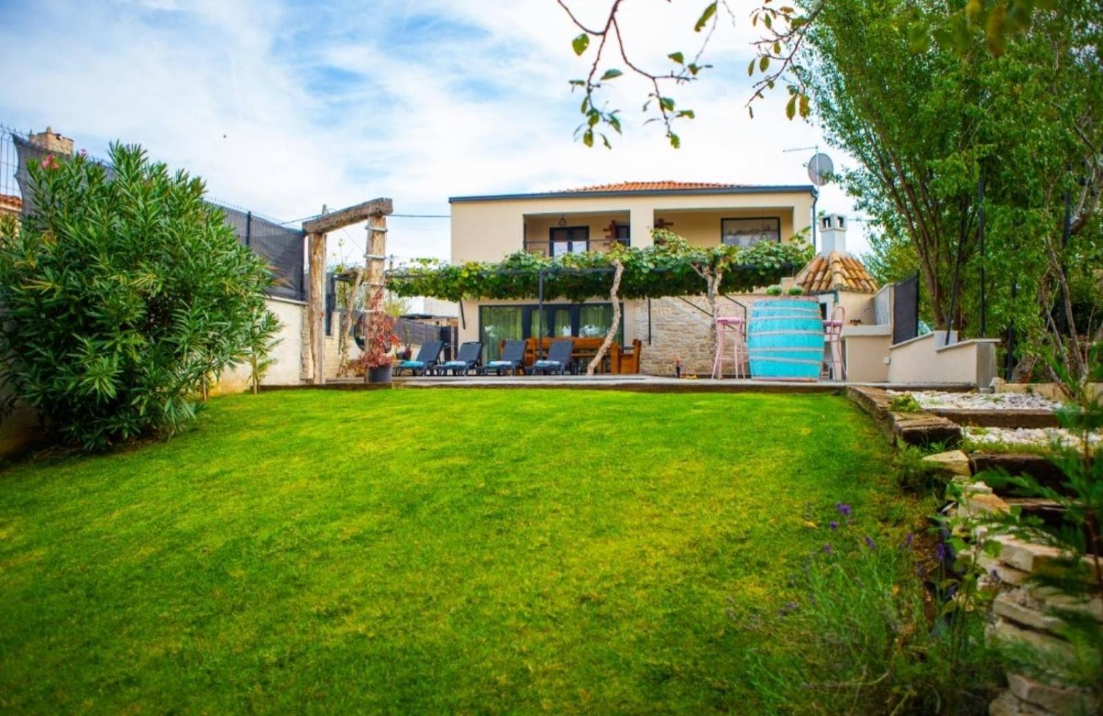 House With Pool Poli Stare Nuoni Villa Zminj Exterior photo