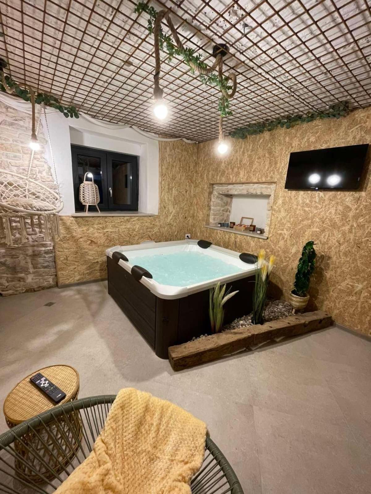 House With Pool Poli Stare Nuoni Villa Zminj Exterior photo